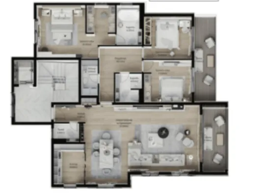 Prodaja, trosoban stan, 165m², Donja Gorica, Podgorica