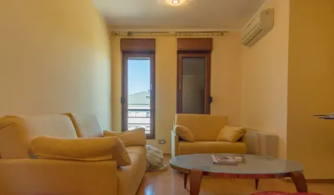 Dnevna soba sa garniturom za sjedenje, stočićem i klima uređajem. - image 9