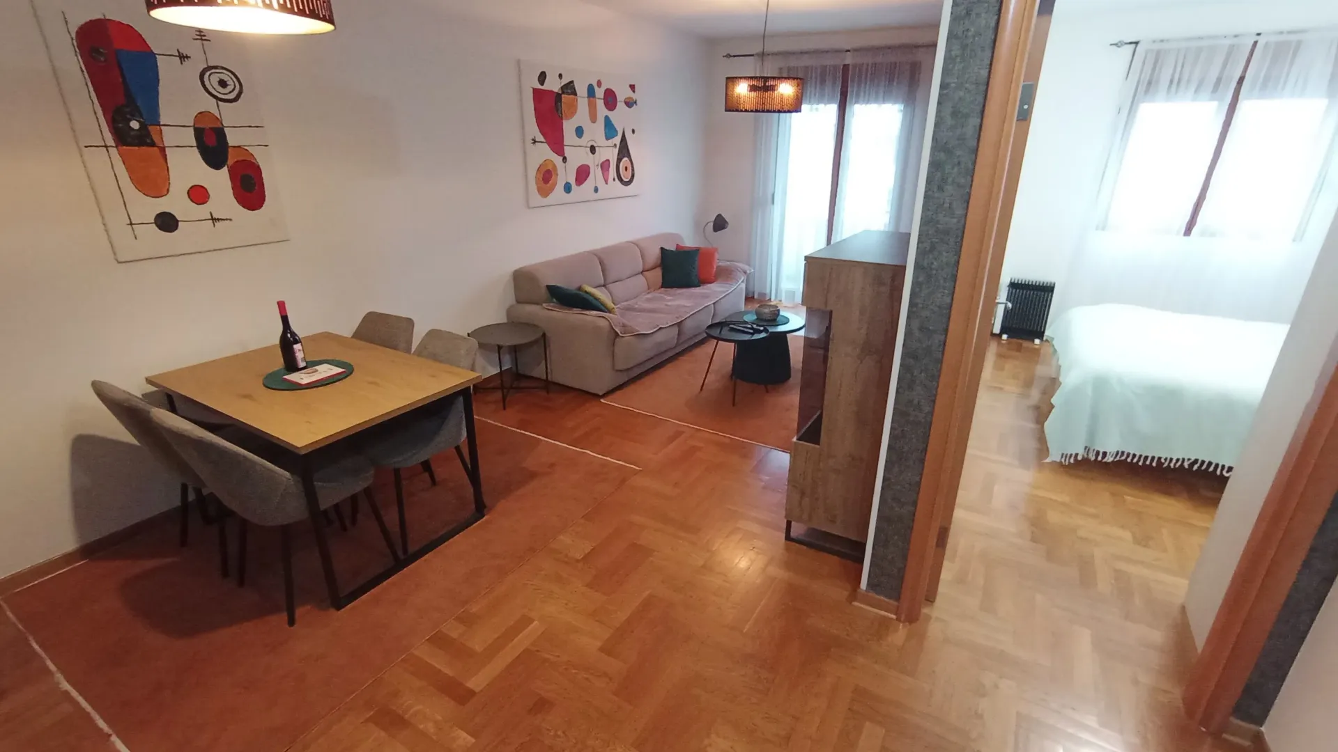 Rent, one bedroom apartment, 48m², Preko Morače, Podgorica