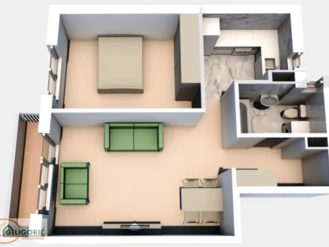 Prodaja, dvosoban stan, 51m², Cvetkova Pijaca, Zvezdara Sve Podlokacije