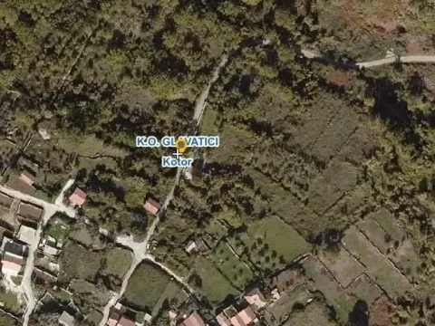 Prodaja, plac, 1200m², Glavatičići, Kotor