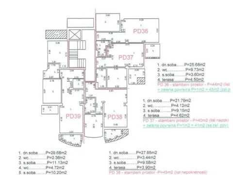 Prodaja, jednosoban stan, 41m², Bečići, Budva - image 15