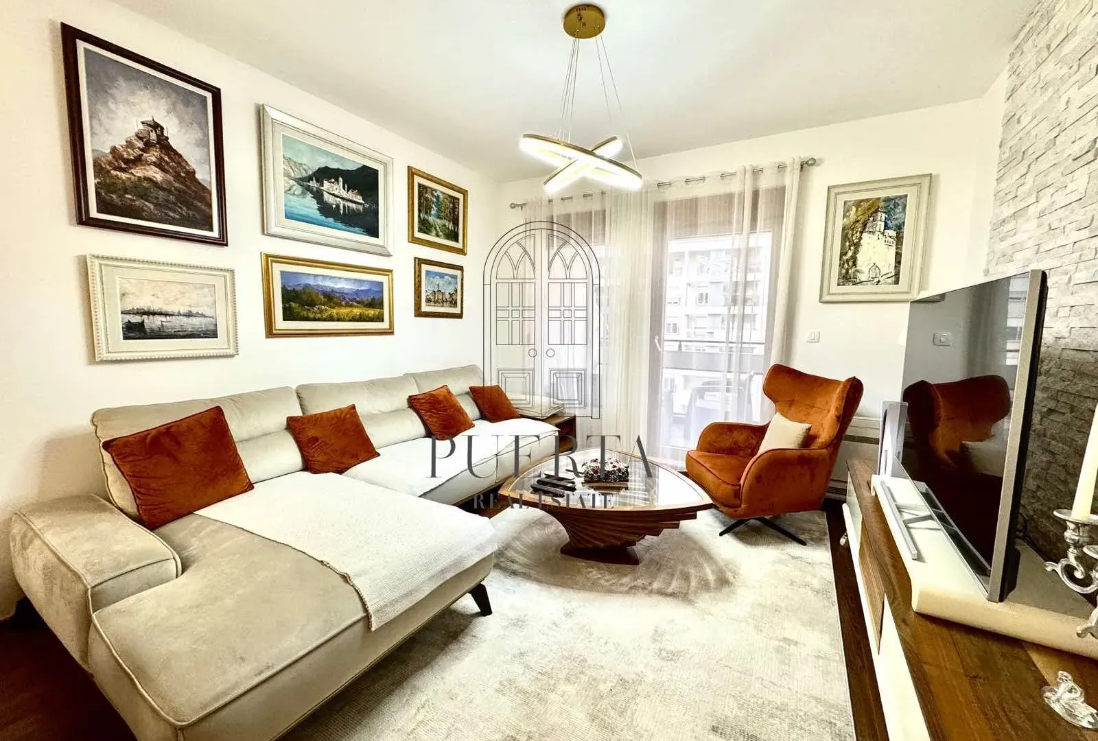 Sale, two bedroom apartment, 69m², Master Kvart, Podgorica