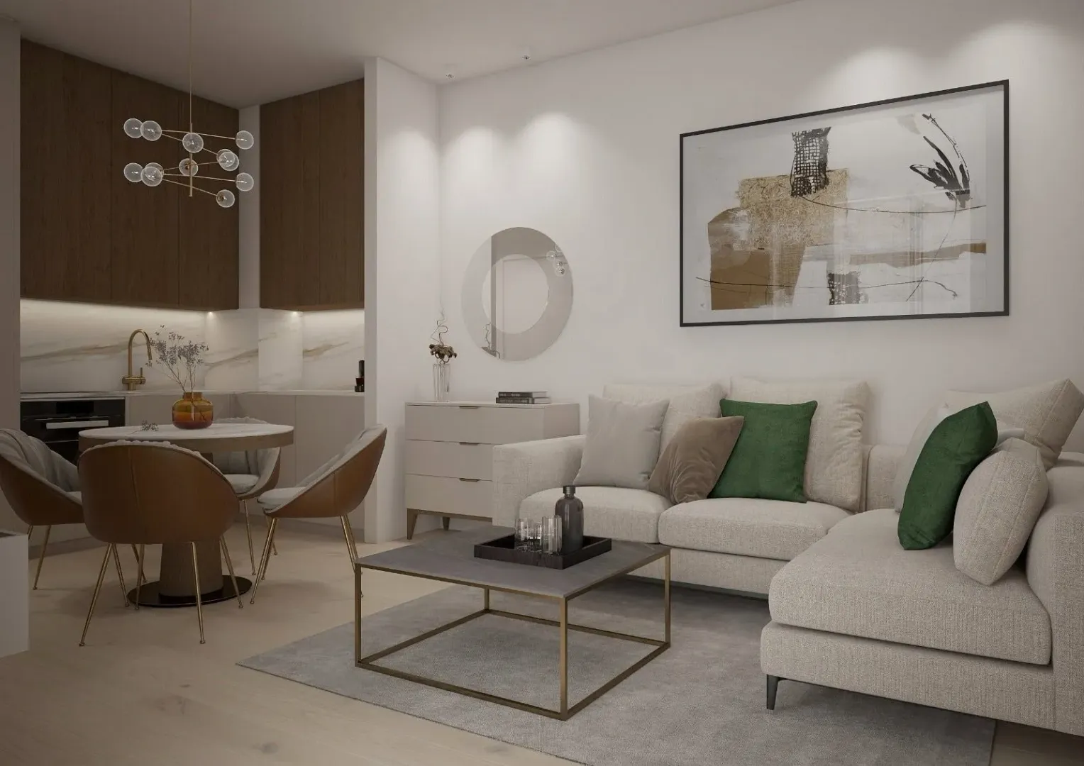 Sale, two bedroom apartment, 45m², Bečići, Budva