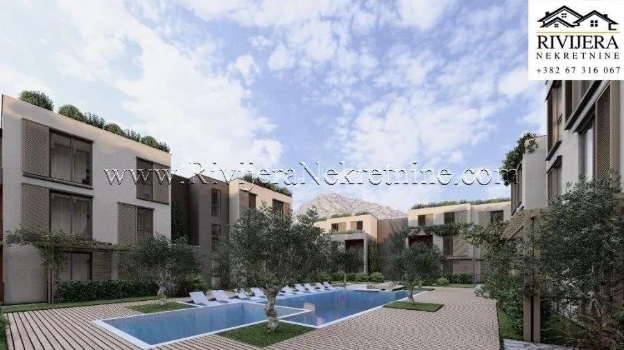 Sale, one bedroom apartment, 49m², Radanovići, Kotor
