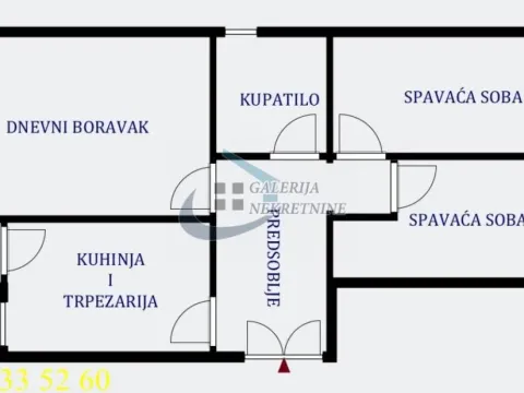 Prodaja, dvosoban stan, 57m², Stari Grad, Beograd - image 5