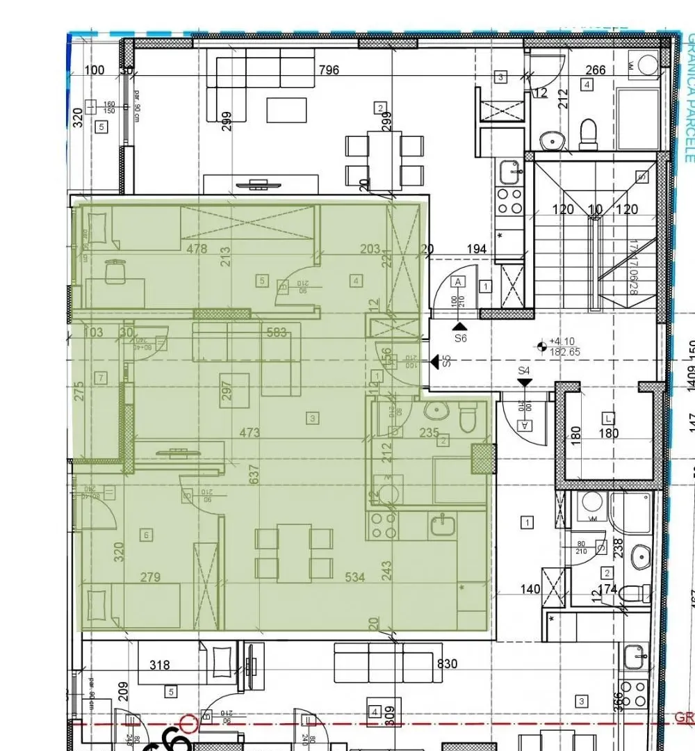 Sale, two bedroom apartment, 63m², Cvetkova Pijaca, Zvezdara Sve Podlokacije