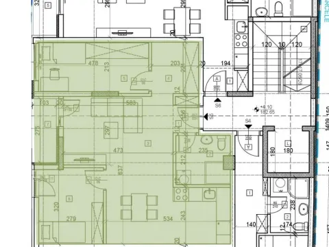 Sale, two bedroom apartment, 63m², Cvetkova Pijaca, Zvezdara Sve Podlokacije - image 3