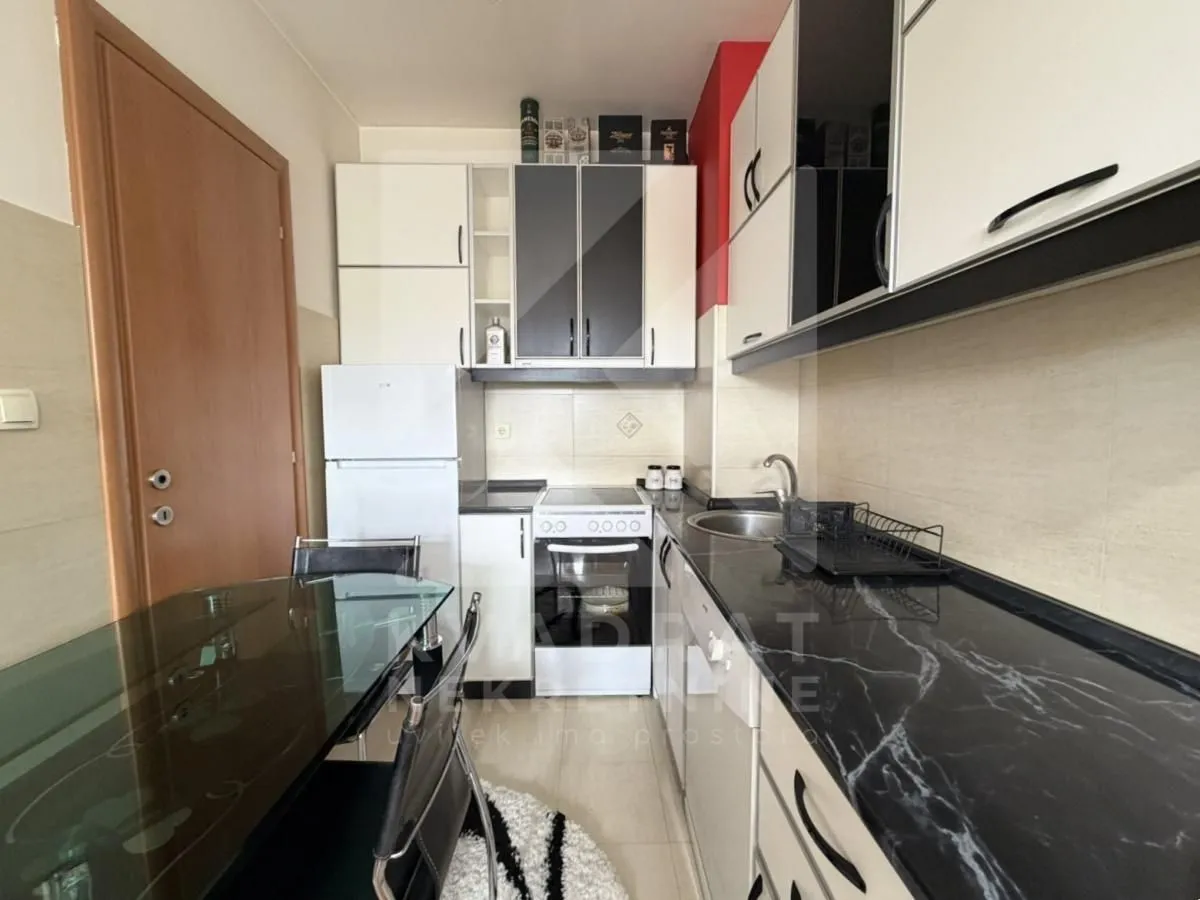 Izdavanje, jednosoban stan, 37m², Stari Aerodrom, Podgorica