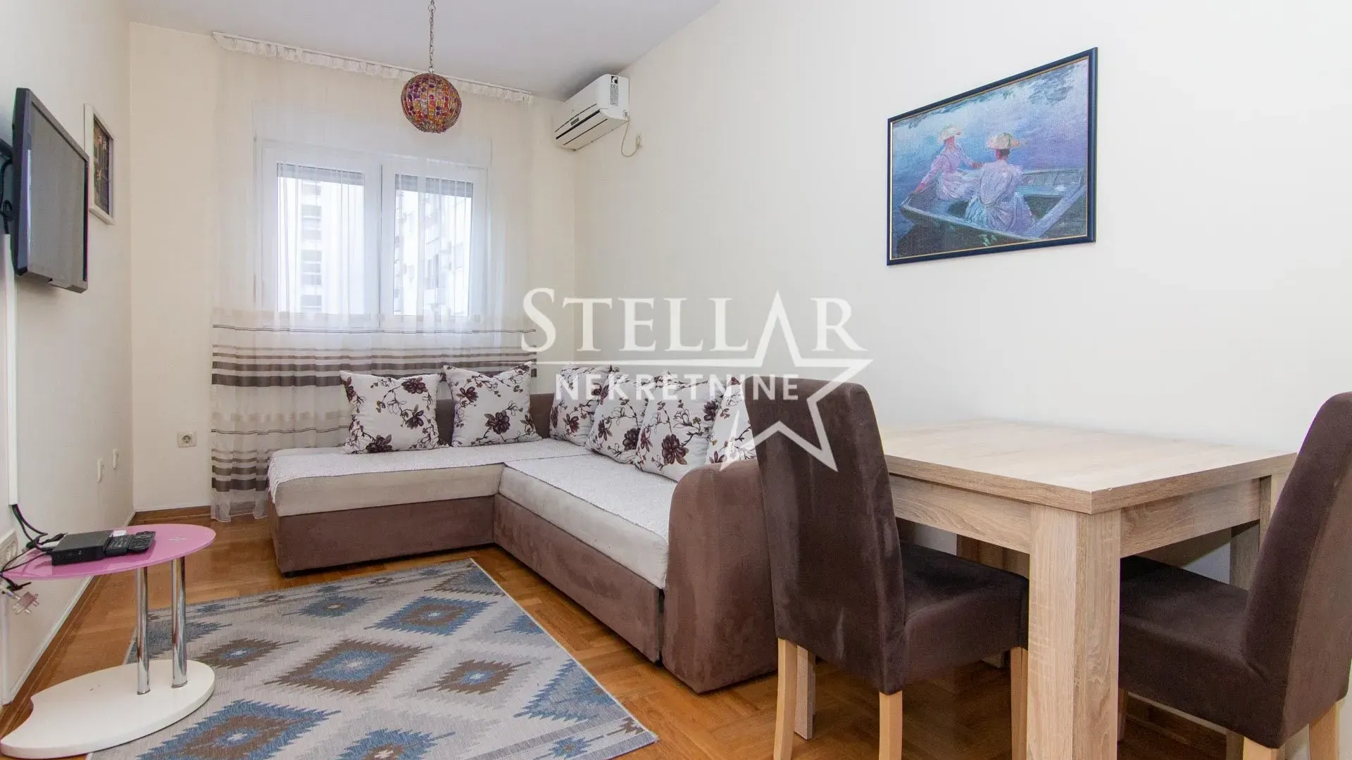 Rent, one bedroom apartment, 25m², Tuški Put, Podgorica