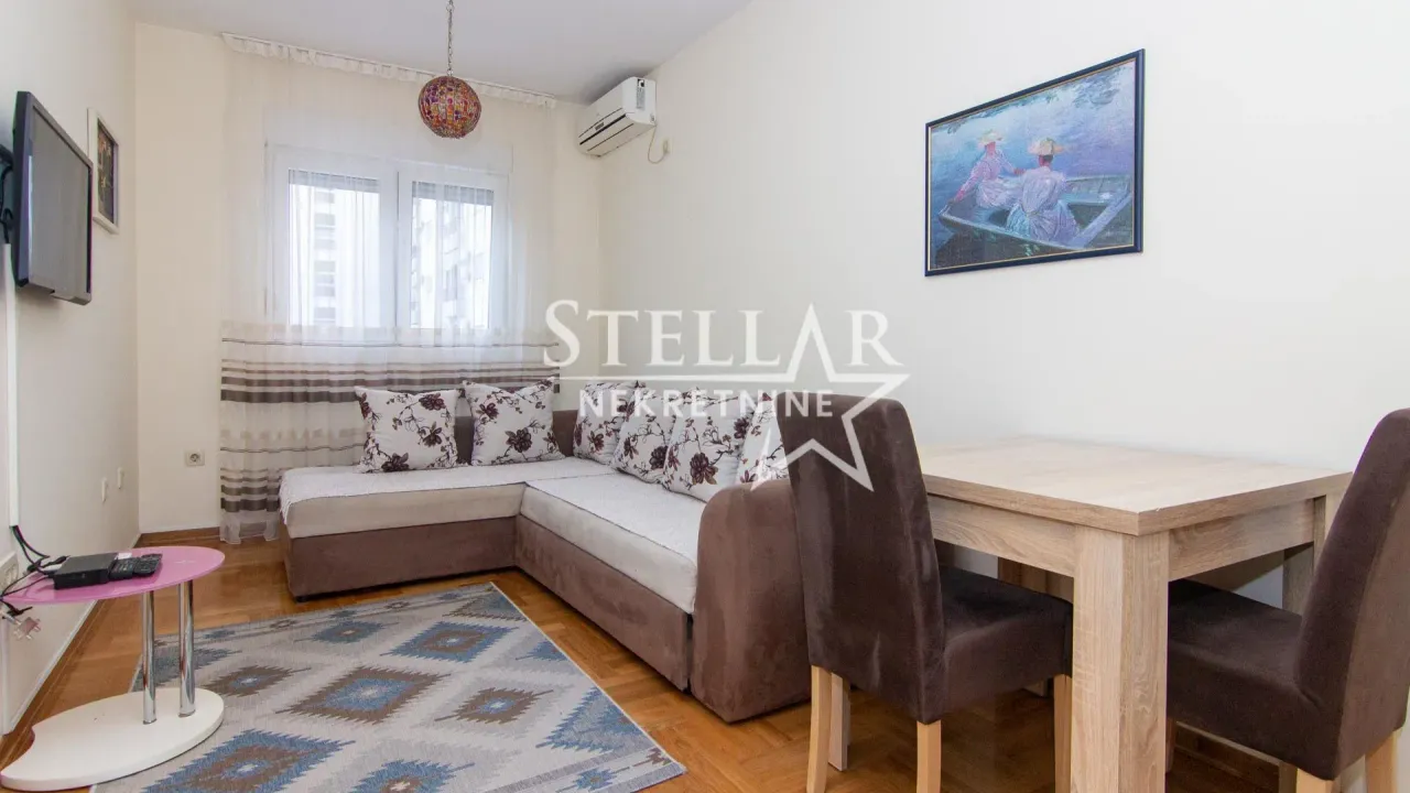 Rent, one bedroom apartment, 25m², Tuški Put, Podgorica