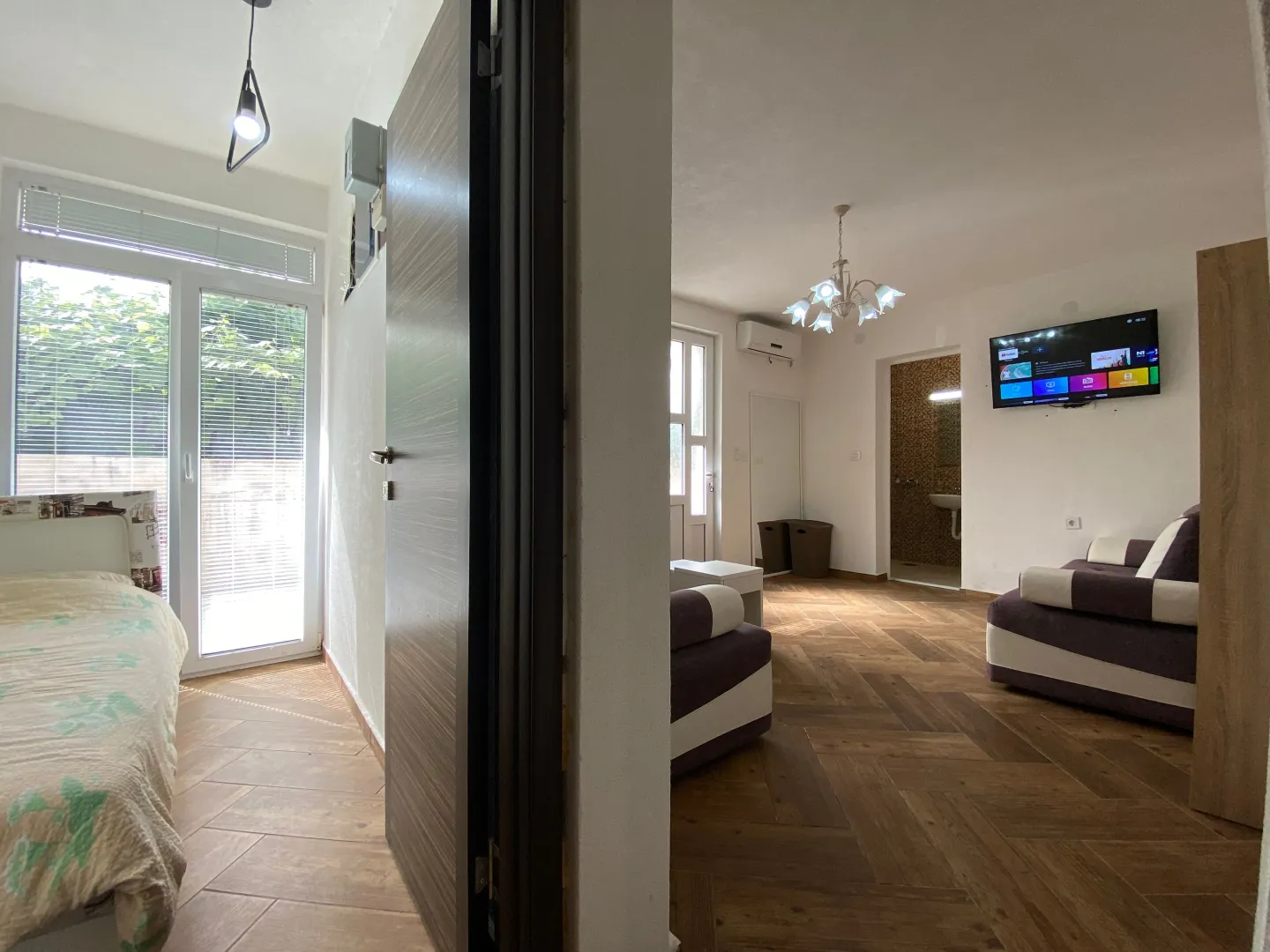 Rent, one bedroom apartment, 30m², Šušanj, Bar