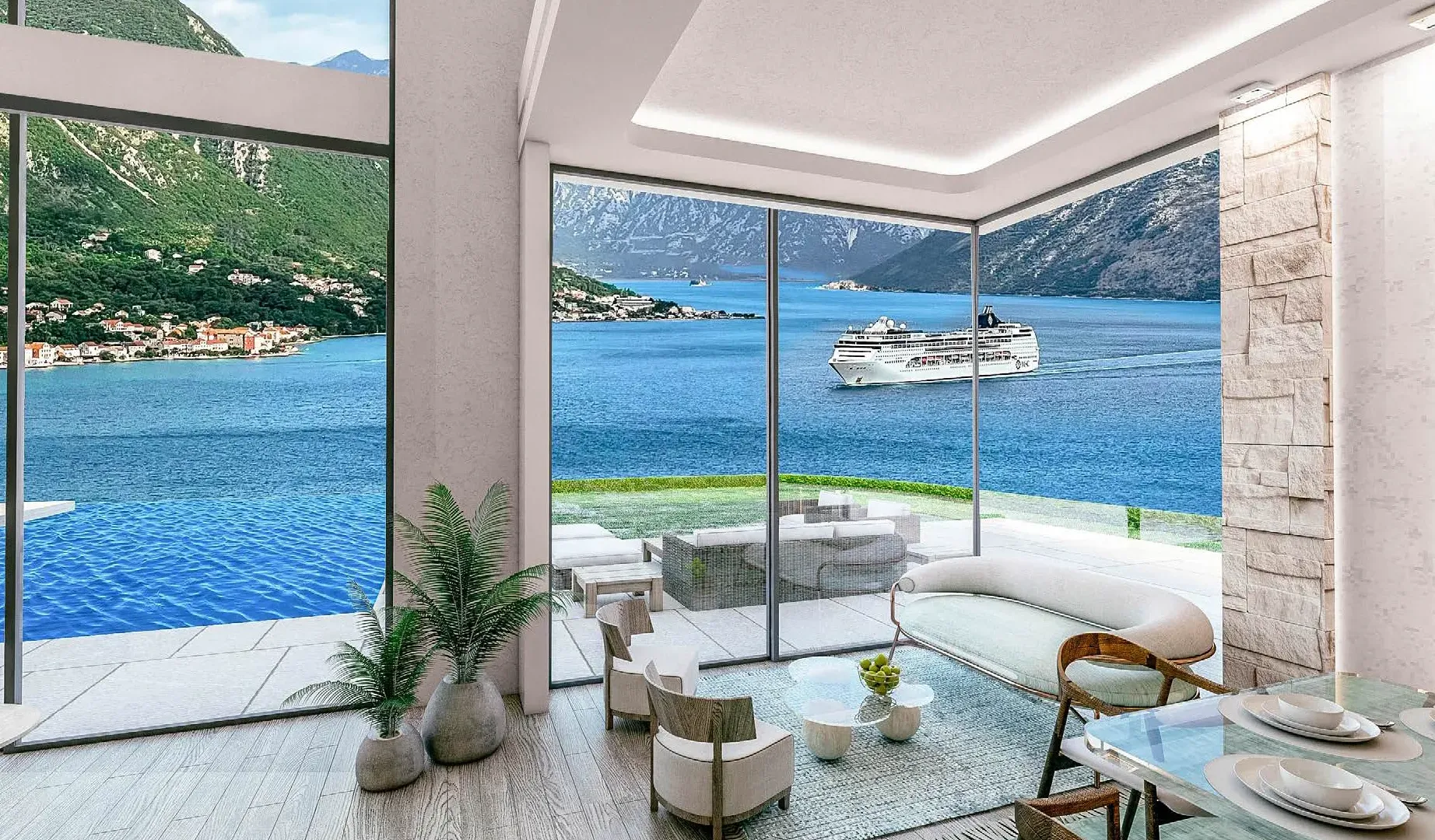 Sale, house, 414m², Dobrota, Kotor