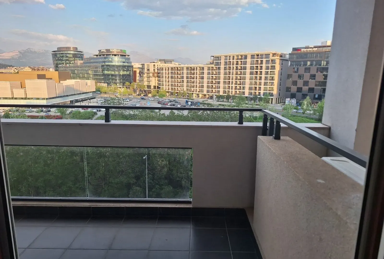 Rent, two bedroom apartment, 74m², Master Kvart, Podgorica