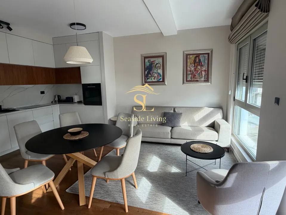 Izdavanje, dvosoban stan, 66m², Dumidran, Tivat