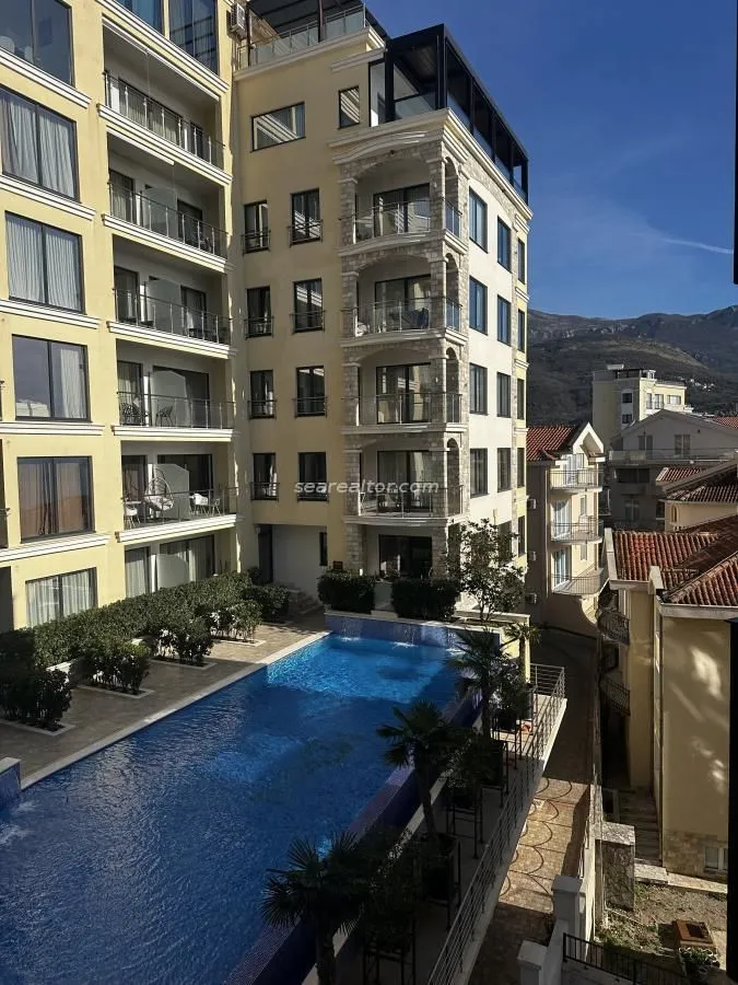 Prodaja, jednosoban stan, 58m², Bečići, Budva