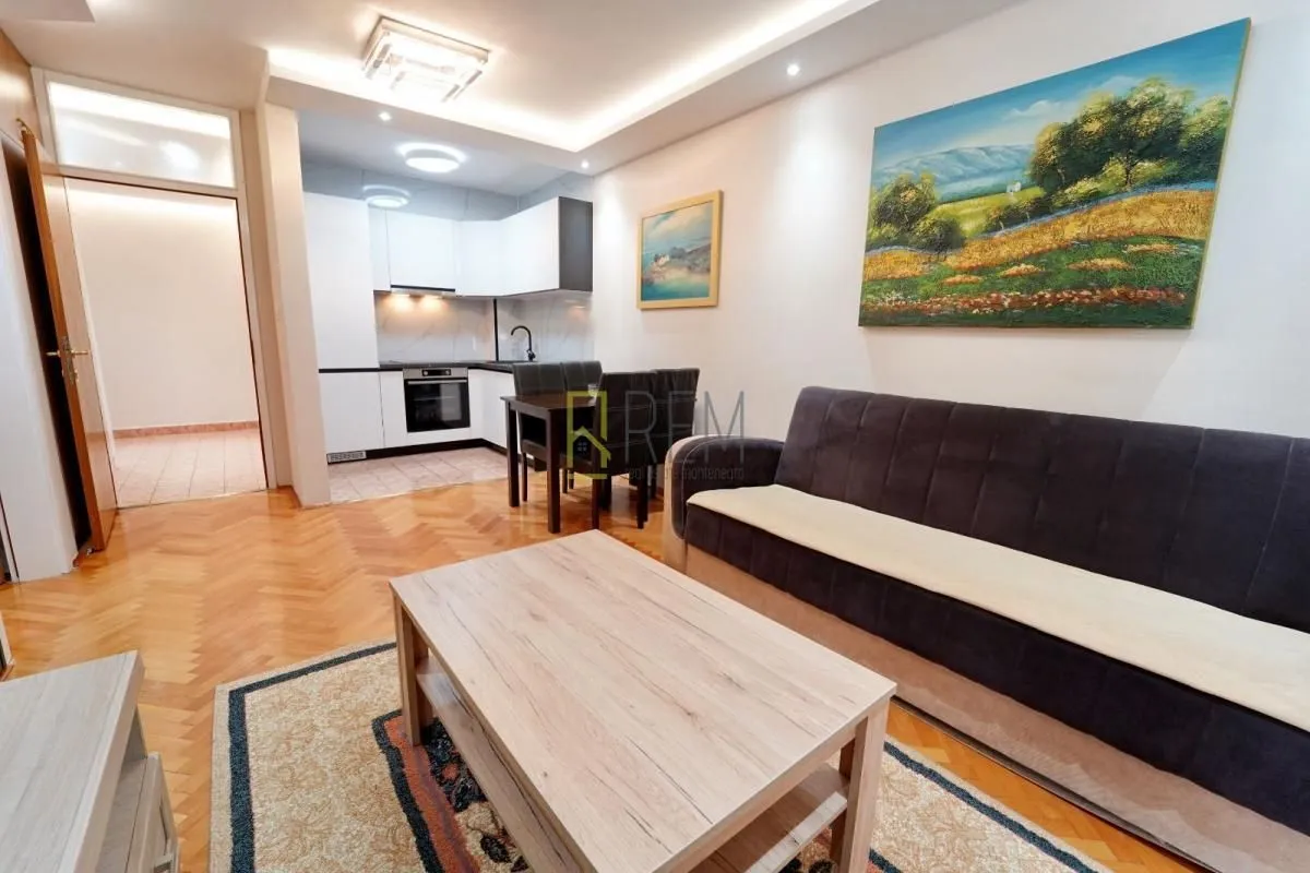 Rent, one bedroom apartment, 45m², Preko Morače, Podgorica