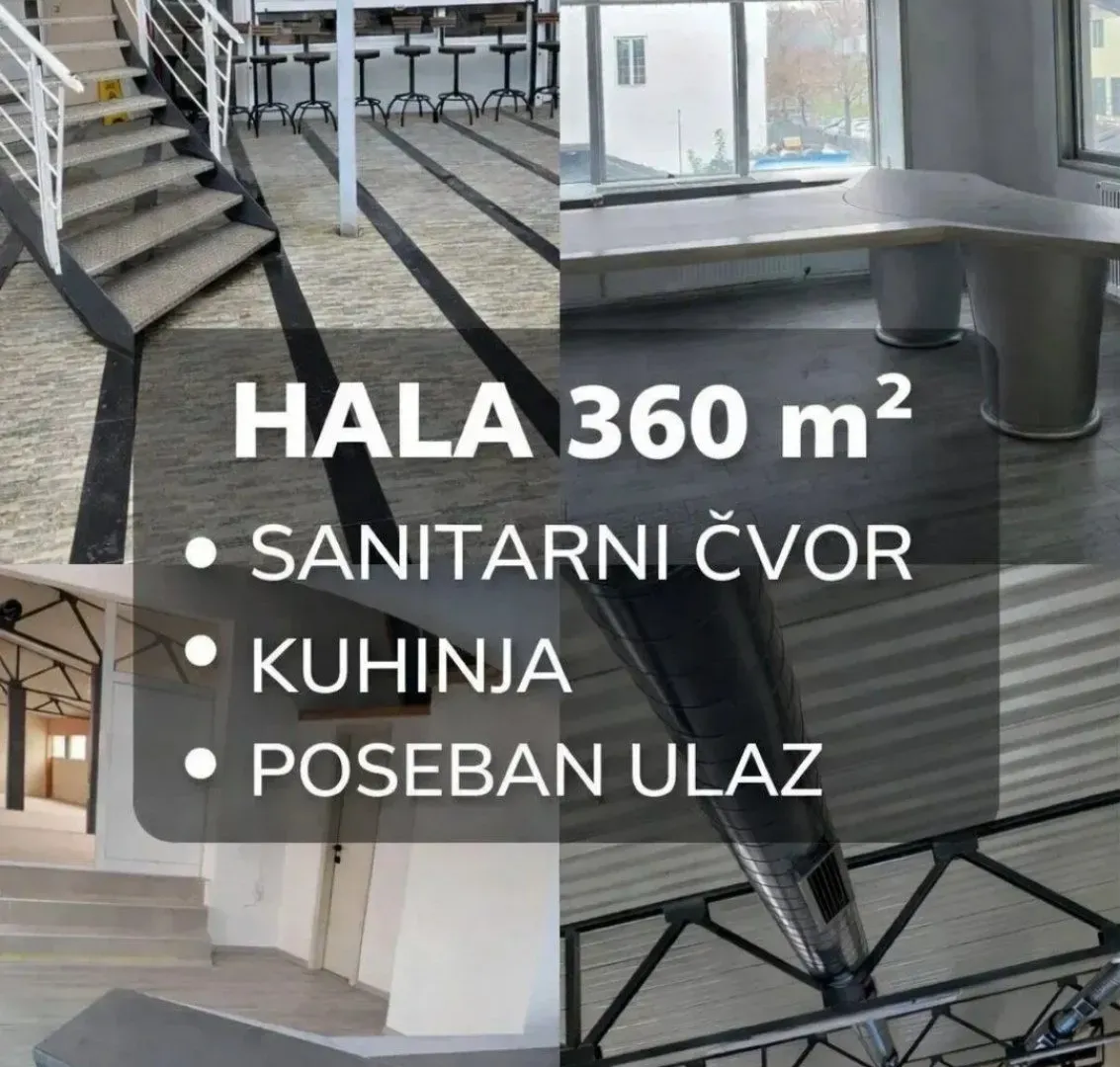 Rent, office space, 360m², Novo naselje, Novi Sad