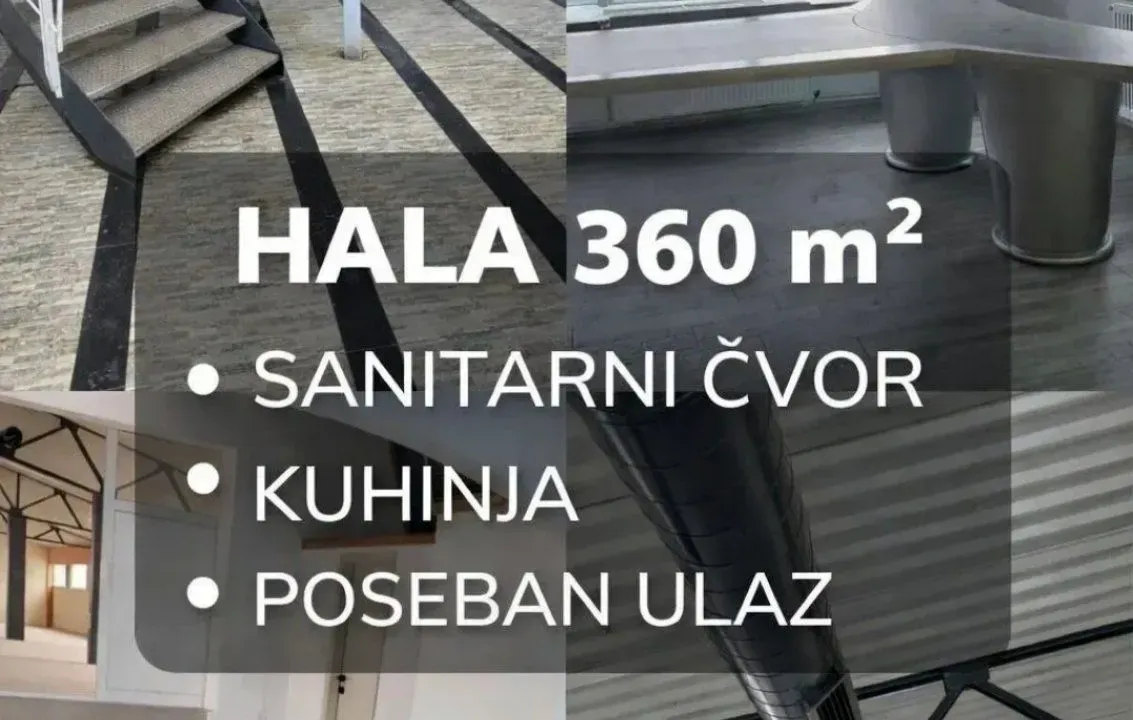 Rent, office space, 360m², Novo naselje, Novi Sad