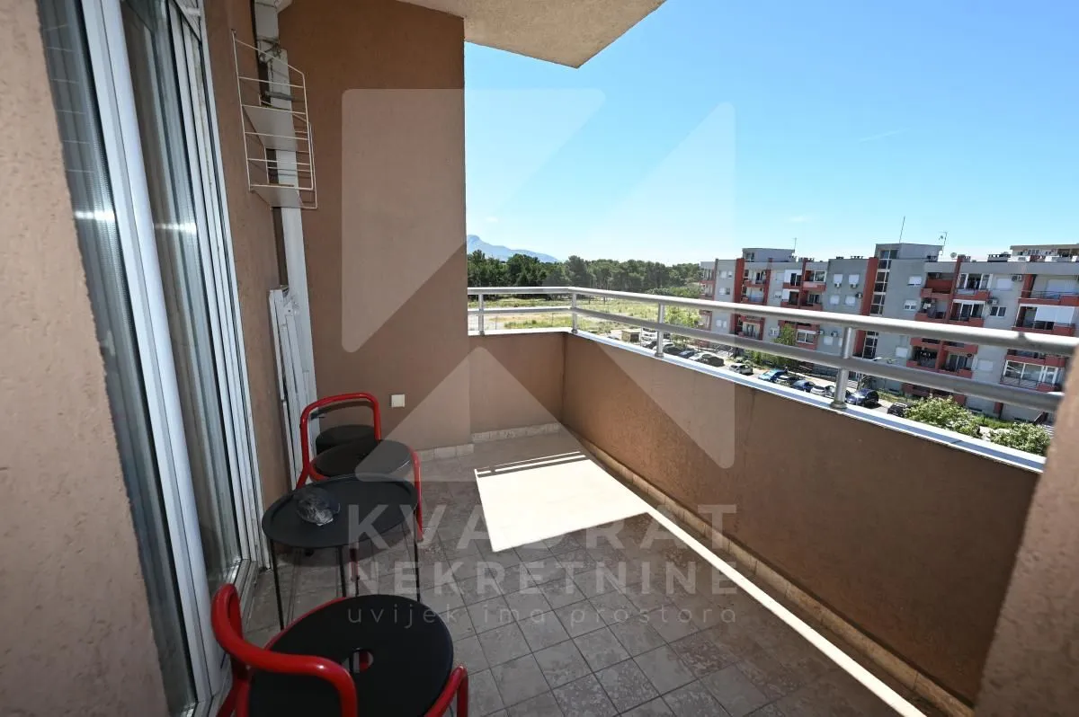 Rent, one bedroom apartment, 43m², Tuški Put, Podgorica