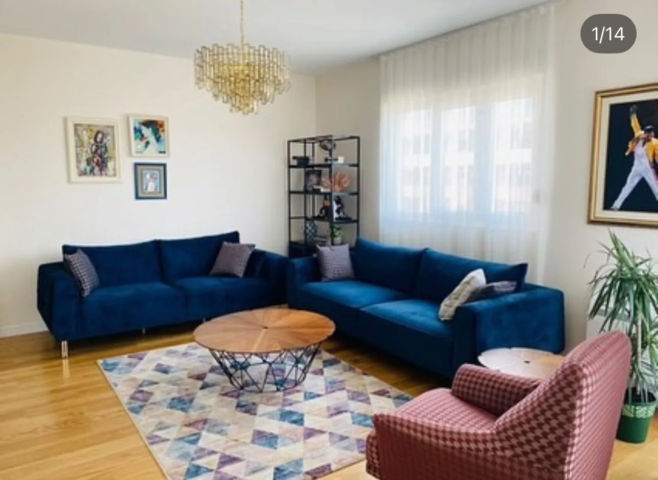 Rent, three bedroom apartment, 95m², Central Point, Podgorica