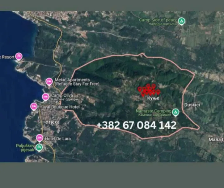 Sale, land lot, 8691m², Kunje, Bar