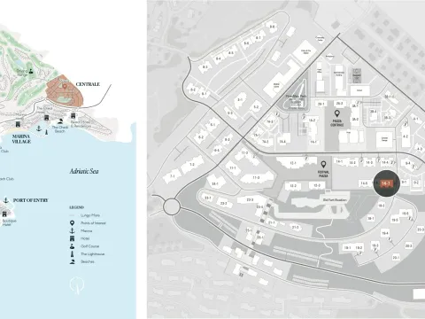 Prodaja, jednosoban stan, 60m², Luštica Bay, Tivat - image 13
