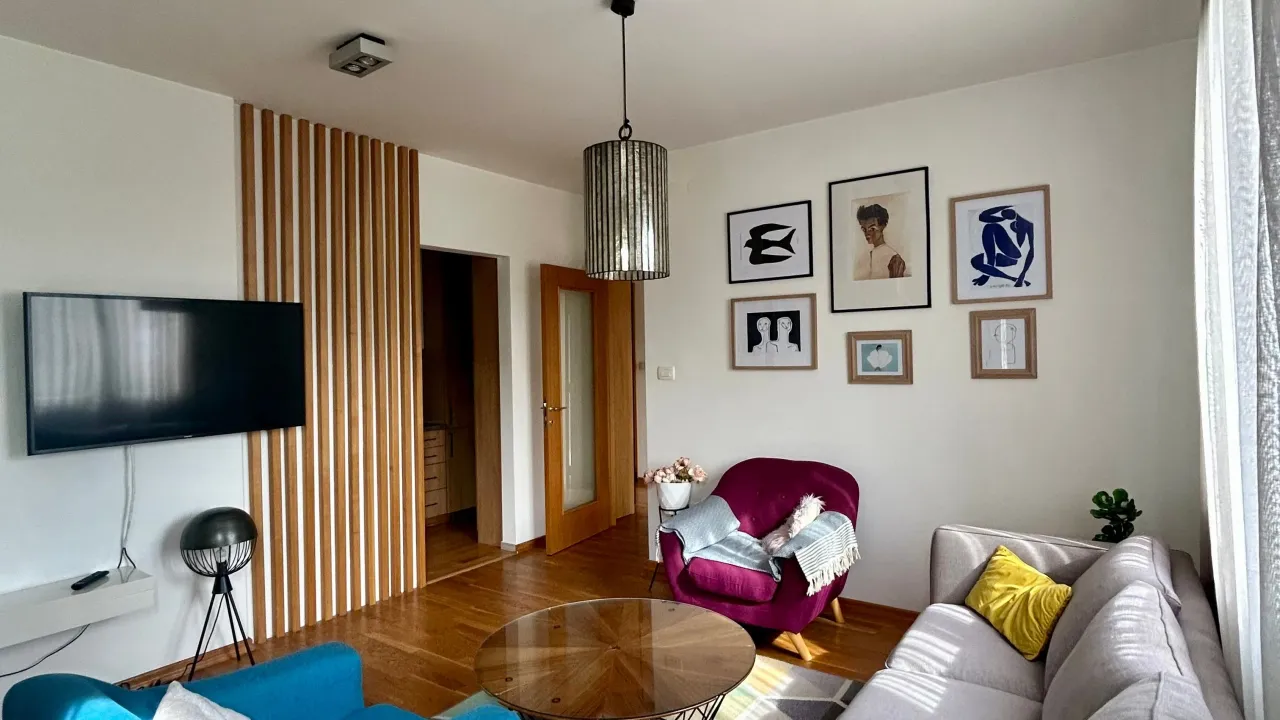 Rent, two bedroom apartment, 60m², Blok 6, Podgorica