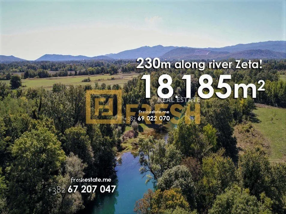 Prodaja, plac, 18185m², Danilovgrad, Crna Gora
