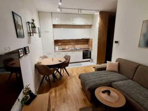 Rent, one bedroom apartment, 34m², Tološi, Podgorica