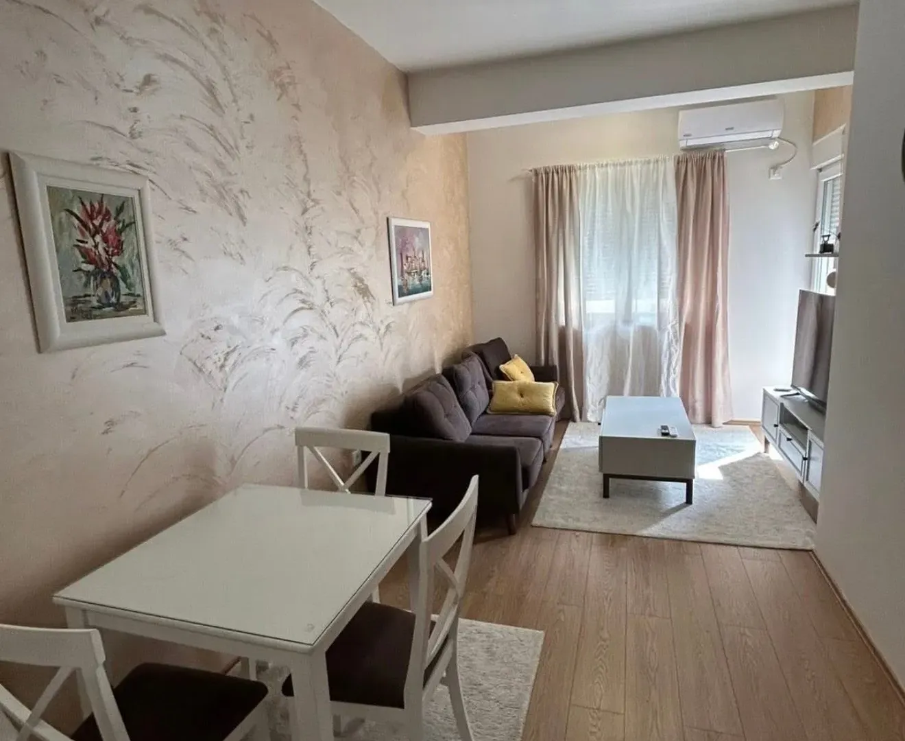Rent, one bedroom apartment, 46m², Zabjelo, Podgorica