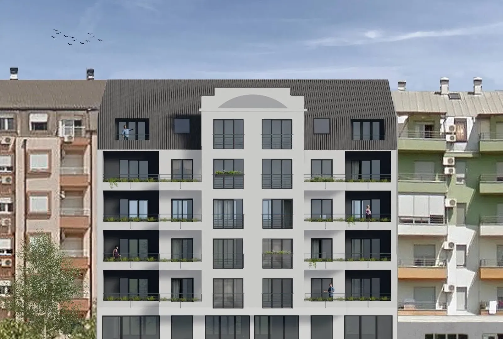 Prodaja, jednosoban stan, 44m², Central Point, Podgorica