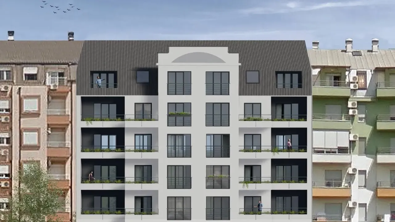 Sale, one bedroom apartment, 44m², Central Point, Podgorica