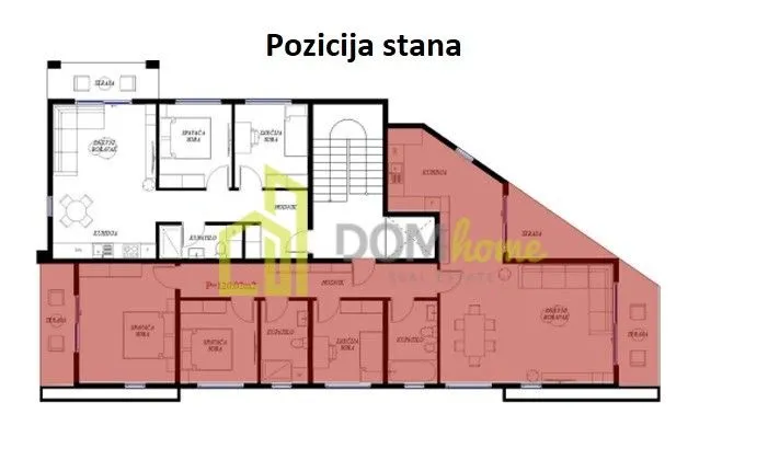 Sale, three bedroom apartment, 120m², Gorica C, Podgorica
