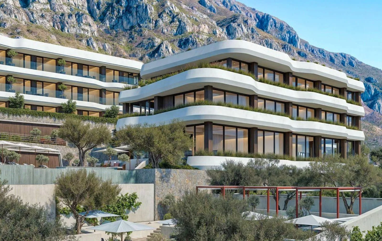 Sale, two bedroom apartment, 75m², Reževići, Budva