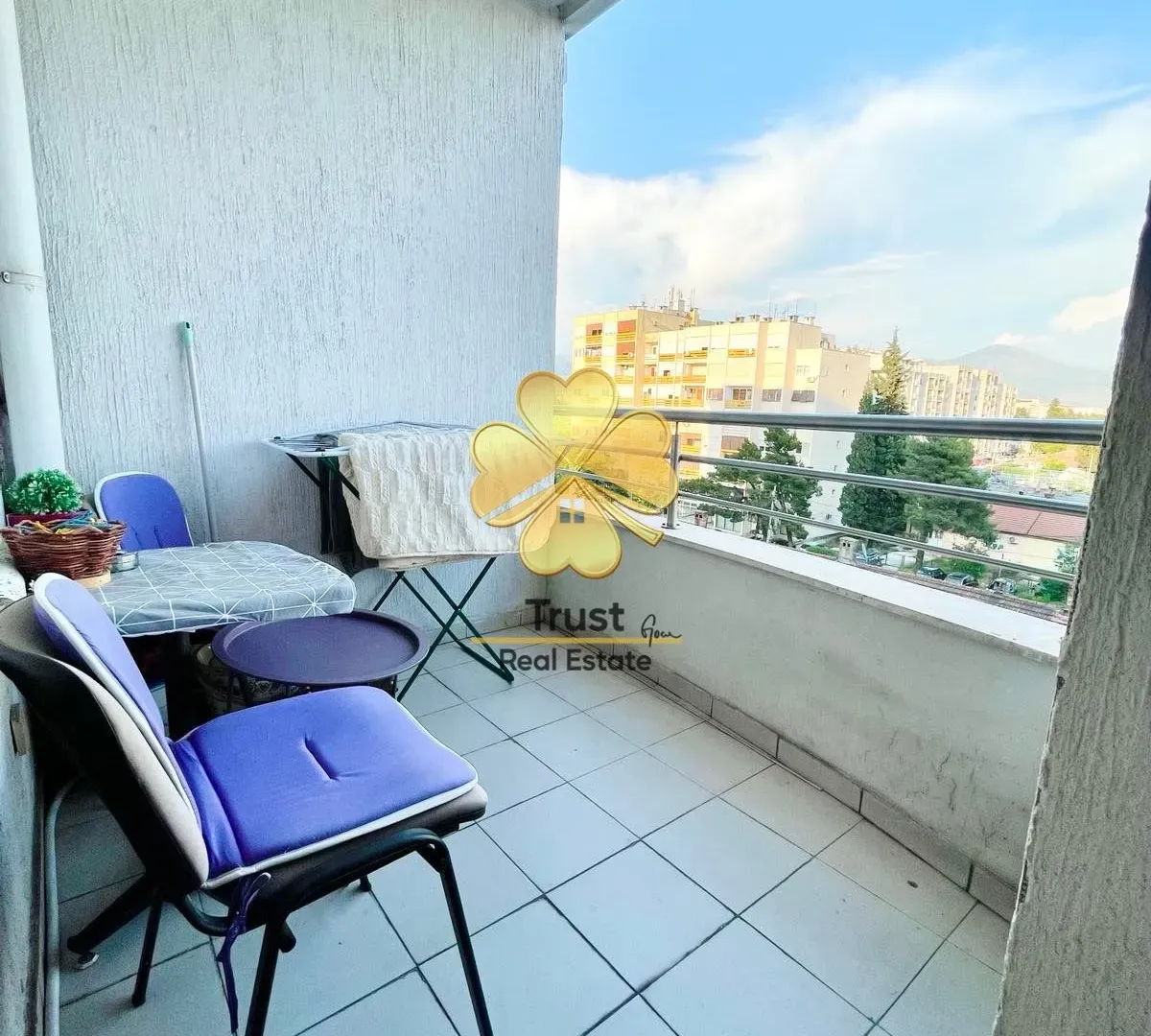 Rent, one bedroom apartment, 40m², Pobrežje, Podgorica