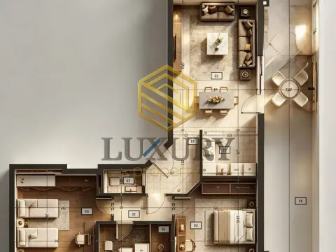 Prodaja, dvosoban stan, 125m², Krivi Most, Podgorica - image 20