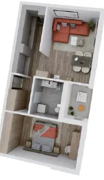 Prodaja, jednosoban stan, 50m², Pantelej, Niš - image 3