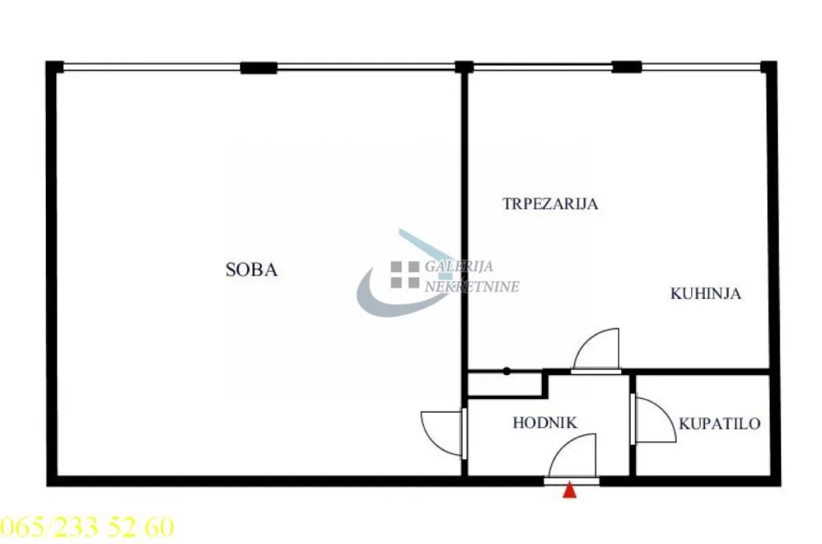 Prodaja, jednosoban stan, 34m², Šumice, Beograd