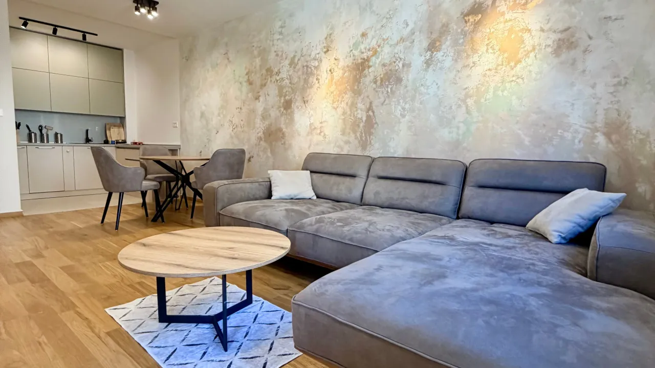Rent, one bedroom apartment, 47m², City Kvart, Podgorica