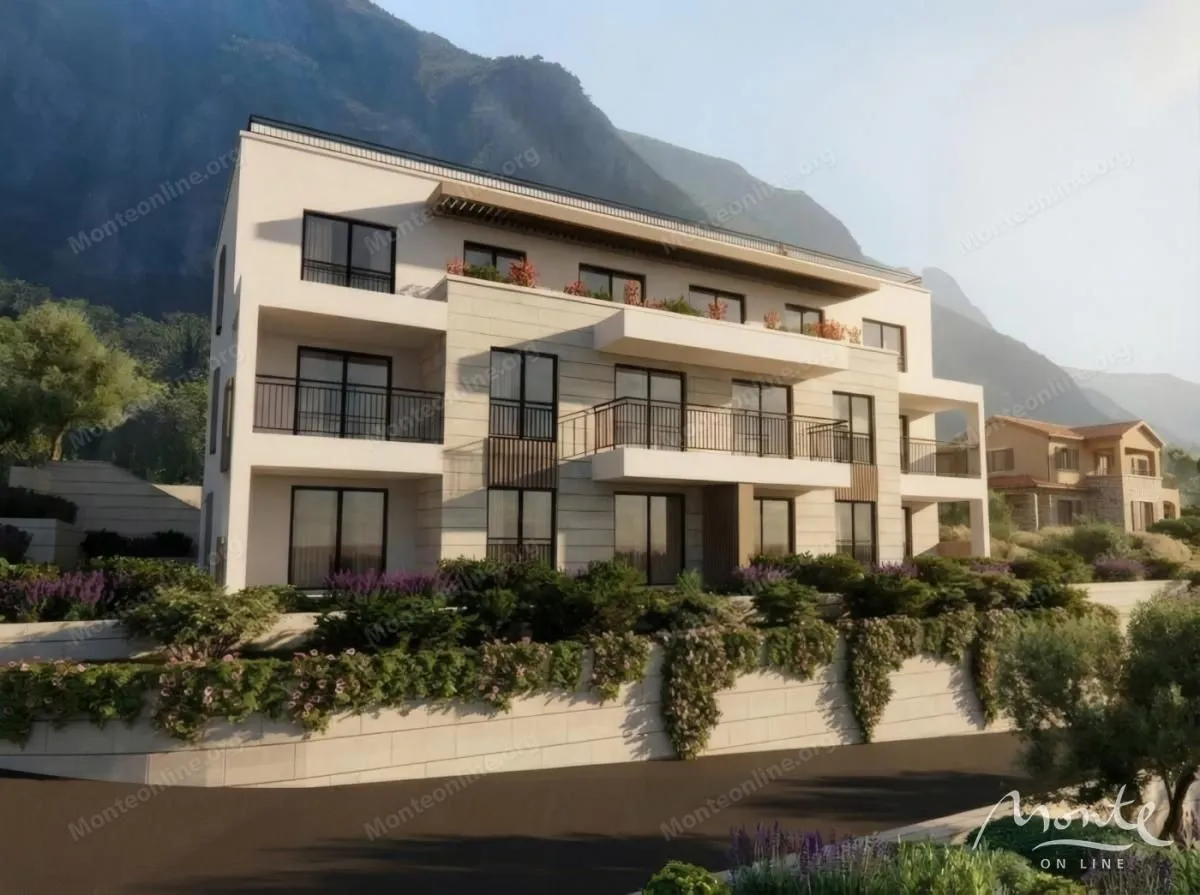 Prodaja, jednosoban stan, 58m², Dobrota, Kotor