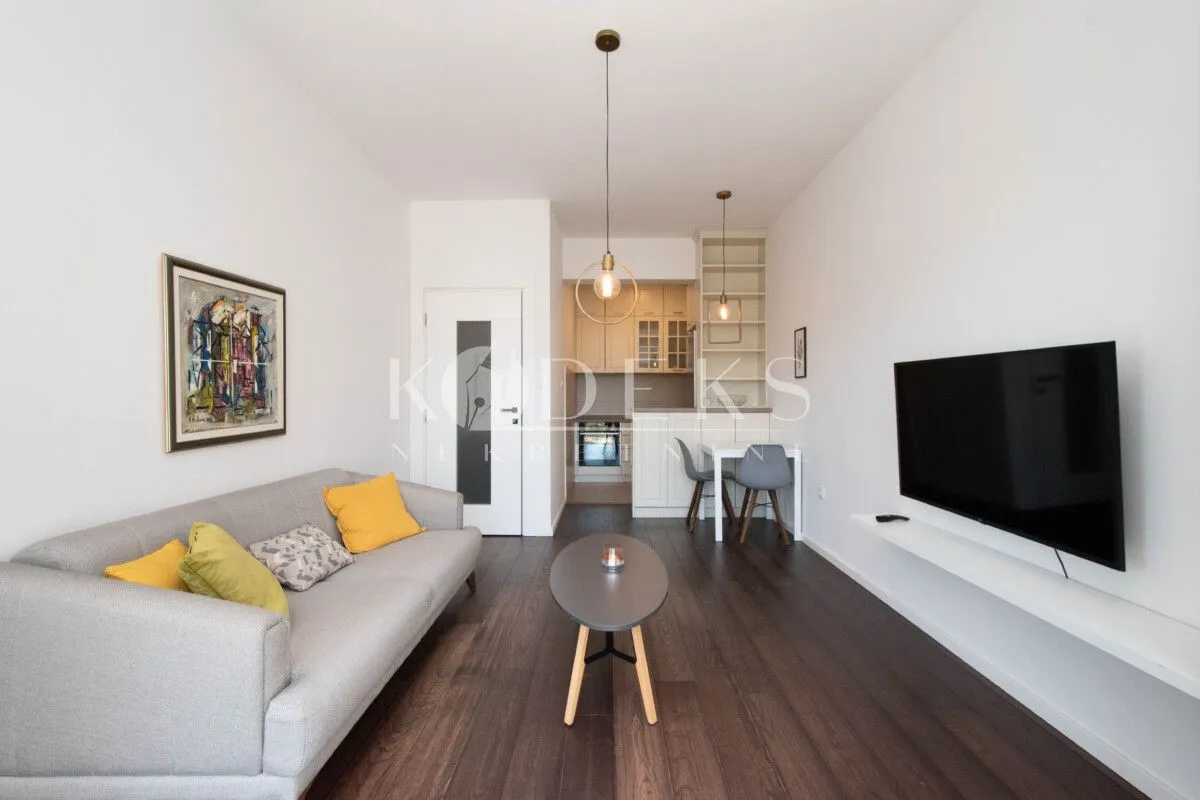 Rent, one bedroom apartment, 48m², Momišići, Podgorica