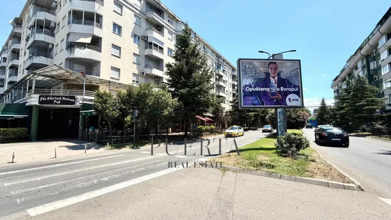 Rent, one bedroom apartment, 37m², Stari Aerodrom, Podgorica