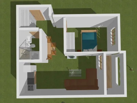 Prodaja, jednosoban stan, 49m², Zeleni Pojas, Bar - image 12