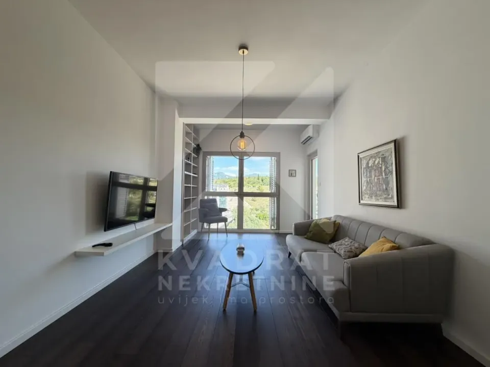 Rent, one bedroom apartment, 48m², Vezirov Most, Podgorica