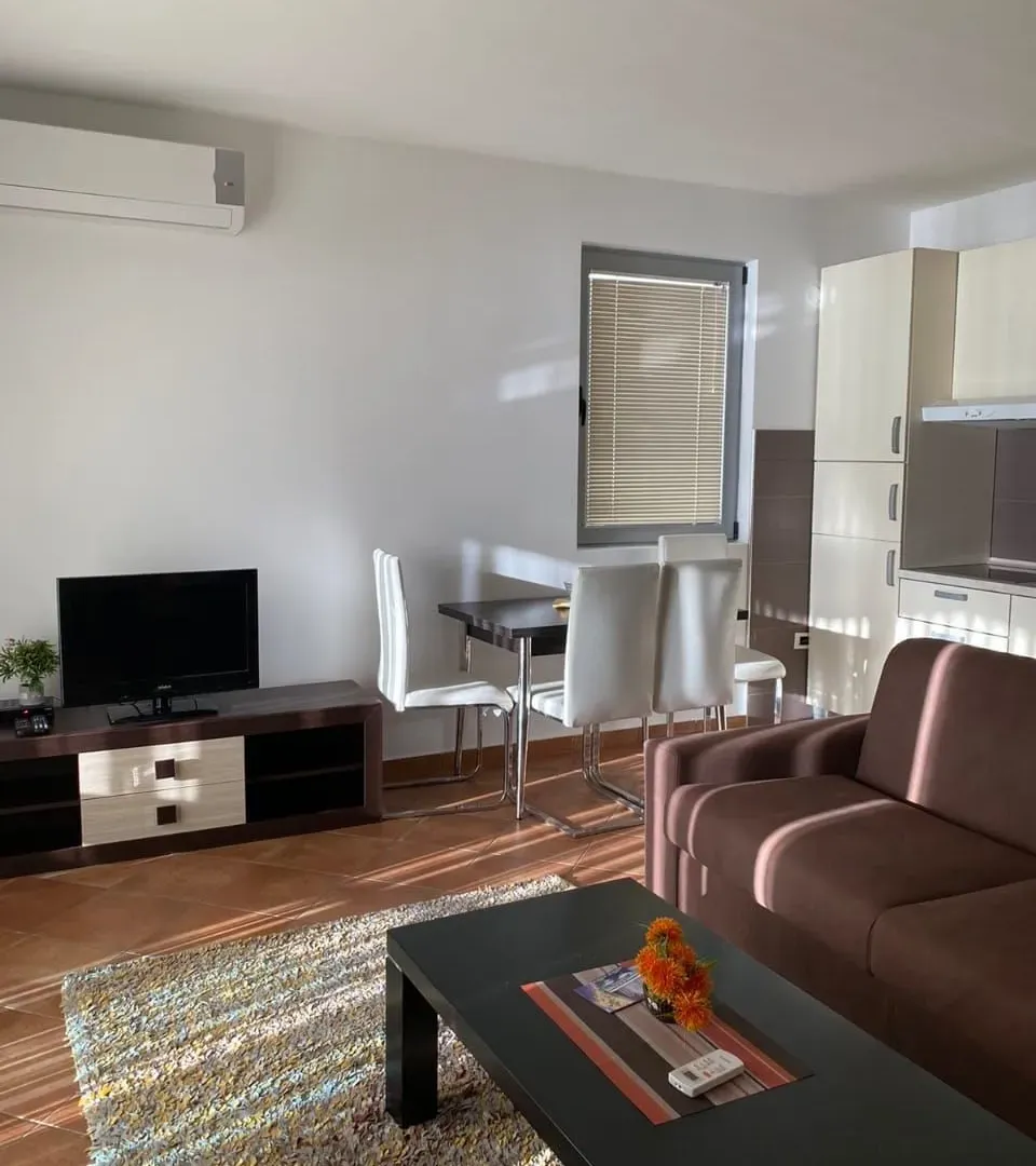Izdavanje, jednosoban stan, 56m², Dobra Voda, Budva