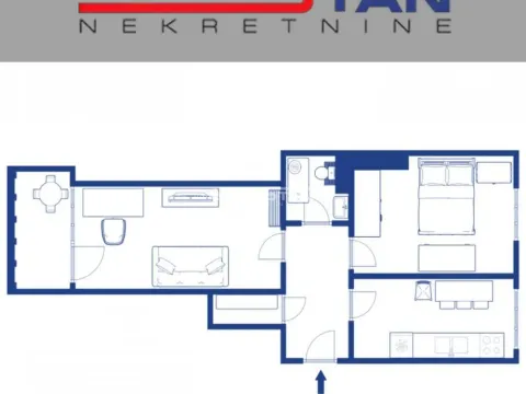 Prodaja, dvosoban stan, 52m², Kalenić Pijaca, Vračar Sve Podlokacije - image 15