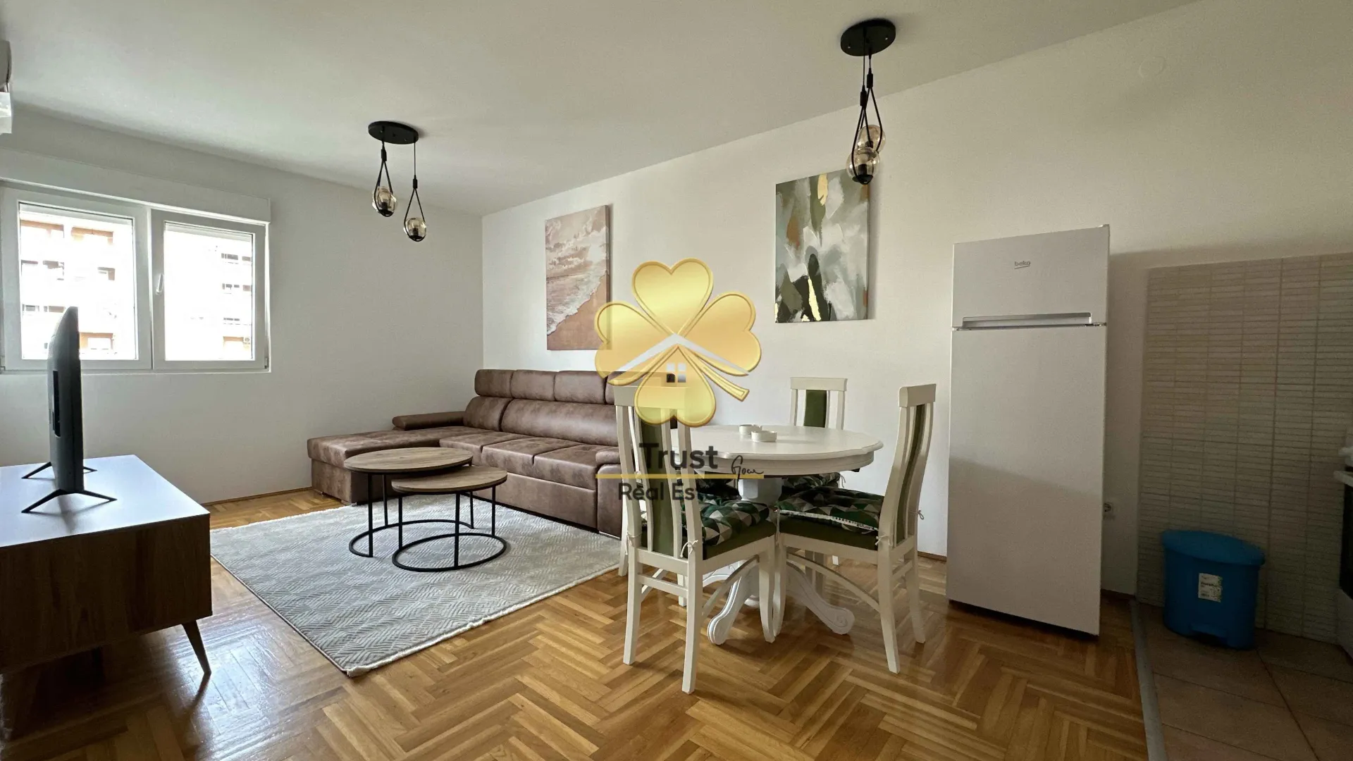 Rent, one bedroom apartment, 45m², Tuški Put, Podgorica