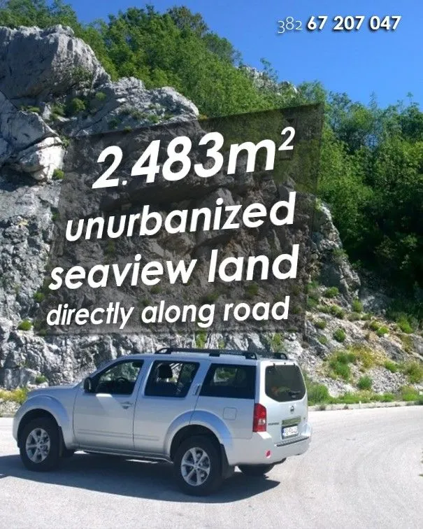 Prodaja, plac, 10625m², Kotor, Crna Gora