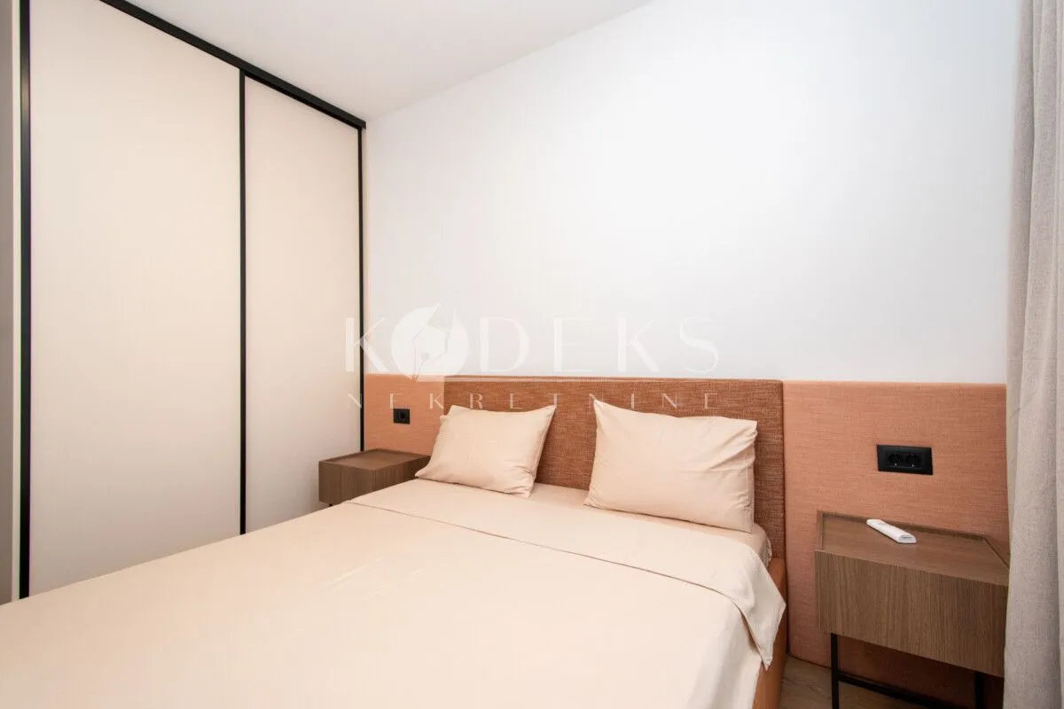 Rent, one bedroom apartment, 43m², Vezirov Most, Podgorica